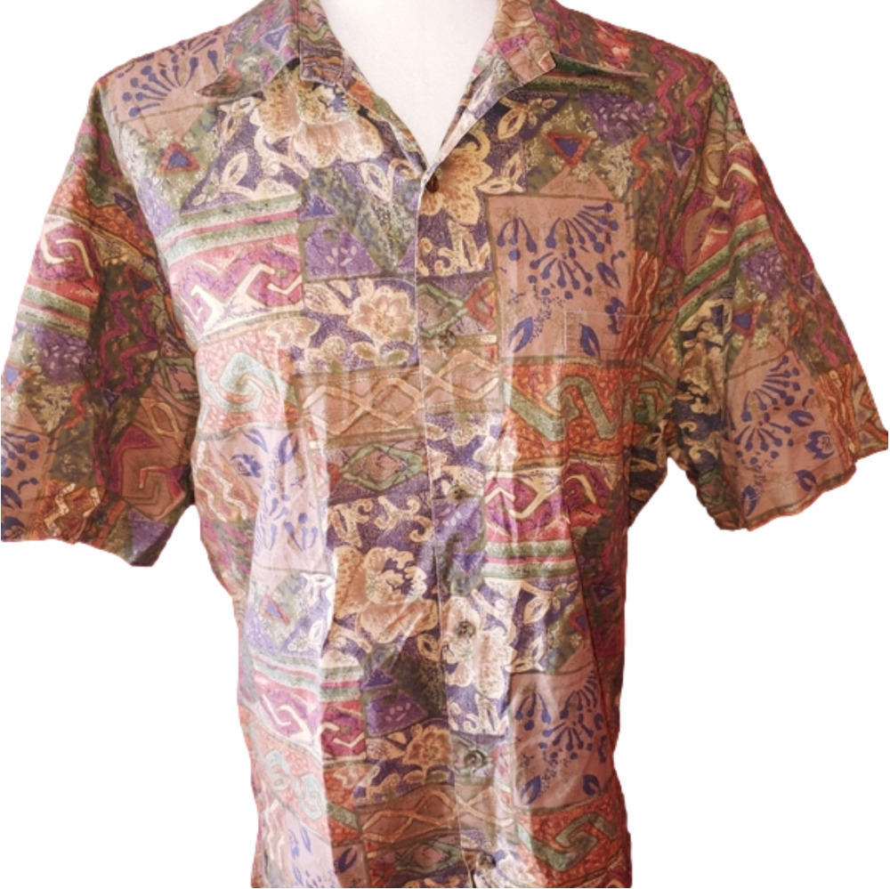 Tori Richard Lawn Button Shirt Cotton M